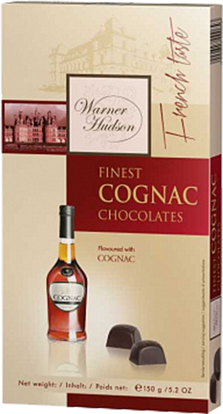 Warner Hudson Finest Cognac Chocolates, 0.15 л в Обнинске