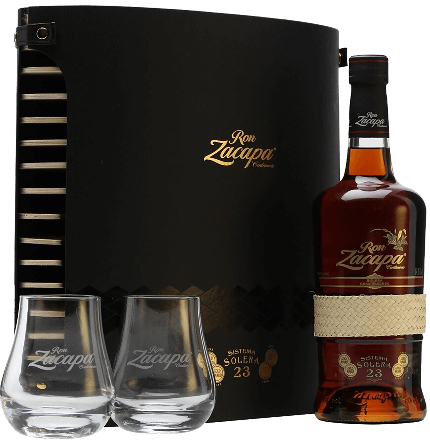 Закапа Сентенарио Солера Гран Резерва 23 года в подарочной упаковке с двумя бокалами 0.7 л