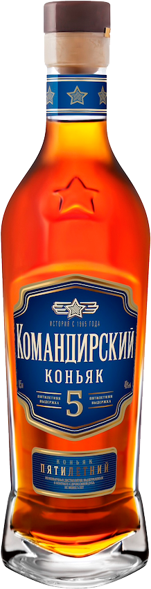 Командирский 5 лет - 0.5&nbsp;л