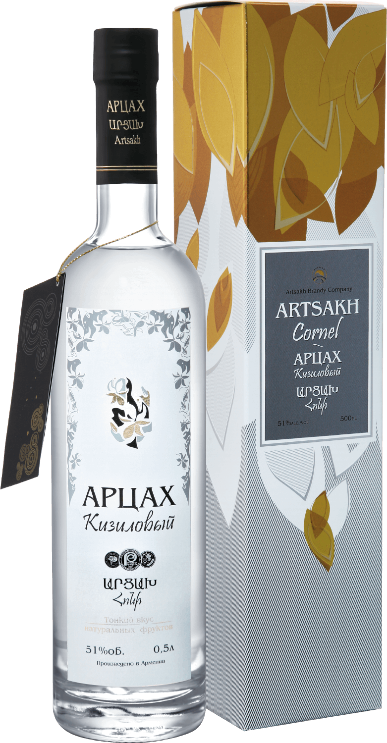 Арцах Кизиловый в подарочной упаковке 0.5 л