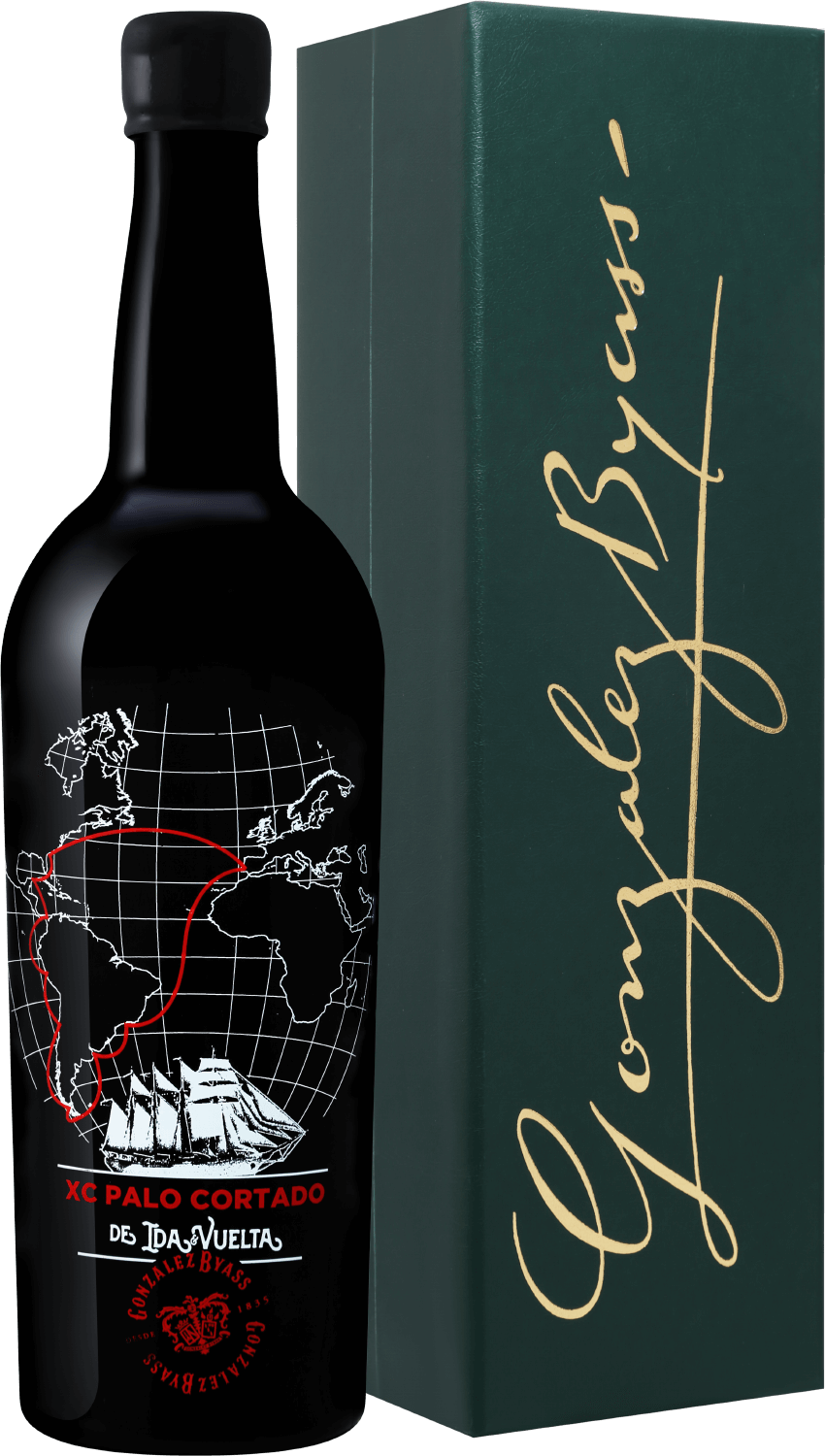Де Ида И Буэльта XC Пало Кортадо Херес DO Гонсалес Биас в подарочной упаковке 1990 0.75 л