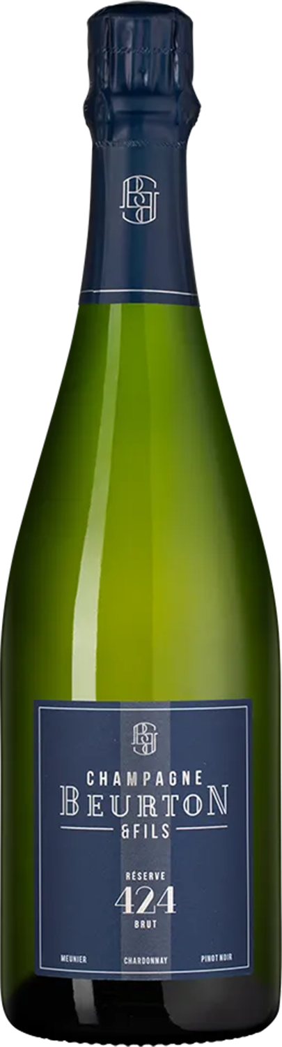 Резерв 424 Брют Шампань AOC Бертон э Фис 2021 0.75 л
