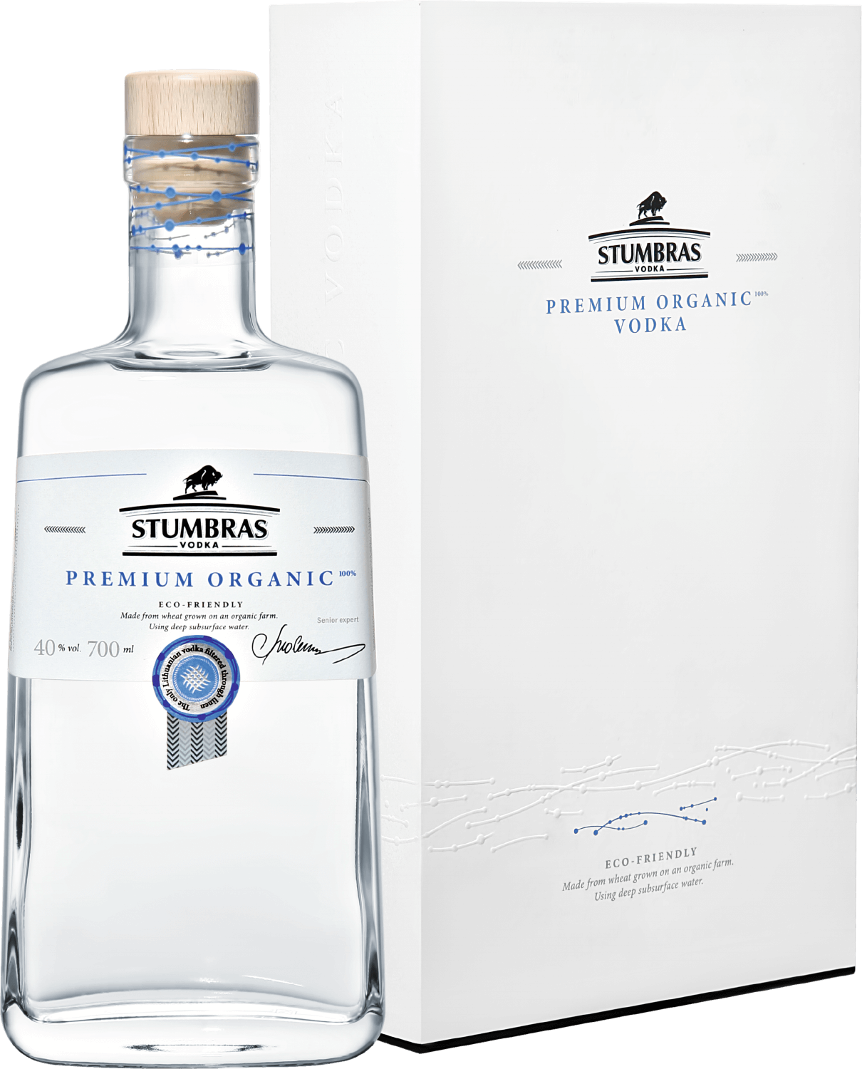 Стумбрас Премиум Органик в подарочной упаковке - 0.7 л
