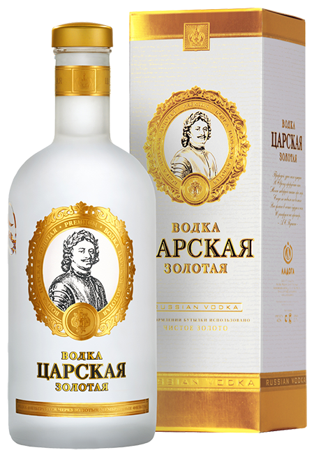 Царская Золотая в подарочной упаковке 0.7&nbsp;л