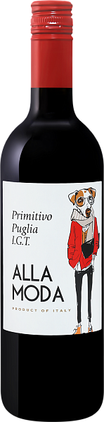 Alla Moda Primitivo Puglia IGT San Matteo, 0.75 л в Обнинске