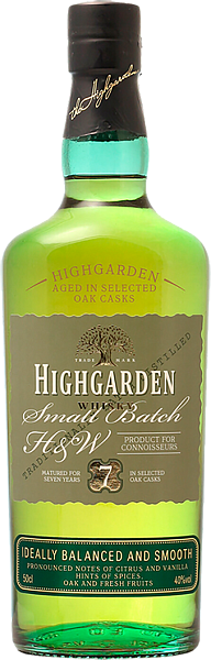 Higarden Small Batch Whisky 7 y.o., 0.5 л в Обнинске
