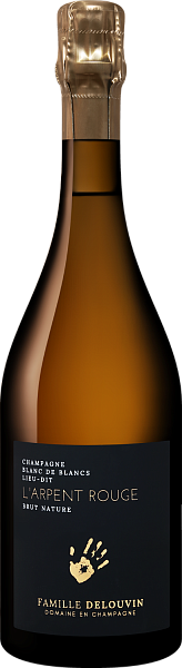 L’arpent Rouge Blanc de Blancs Brut Nature Champagne AOC Famille Delouvin, 0.75 л в Обнинске