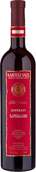 Kartuli Vazi Great Collection Saperavi, 0.75 л в Обнинске
