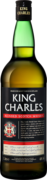 King Charles Blended Scotch Whisky, 1 л в Обнинске