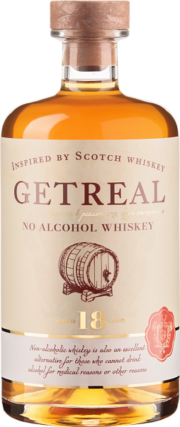 GETREAL Non-Alcoholic Highland Scotch Whisky, 0.7 л в Обнинске
