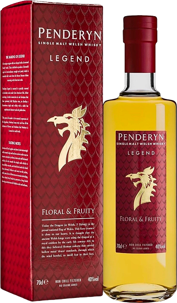 Penderyn Legend Sinlge Malt Welsh Whisky (Подарочная упаковка), 0.7 л в Обнинске