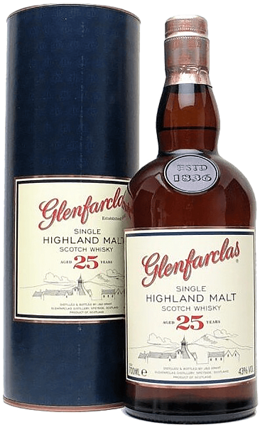 Glenfarclas Highland Single Malt Scotch Whisky 25 y.o. (gift box), 0.7 л в Обнинске