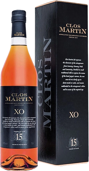 Clos Martin Bas Armagnac XO 15 y.o. (gift box), 0.7 л в Обнинске