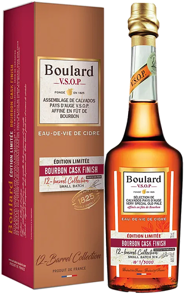 Boulard Bourbon Cask Finish Pays d'Auge AOC VSOP (Подарочная упаковка), 0.7 л в Обнинске