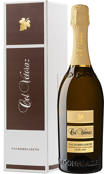 Col Vetoraz Prosecco di Valdobbiadene DOCG Extra Dry (gift box), 0.75 л в Обнинске
