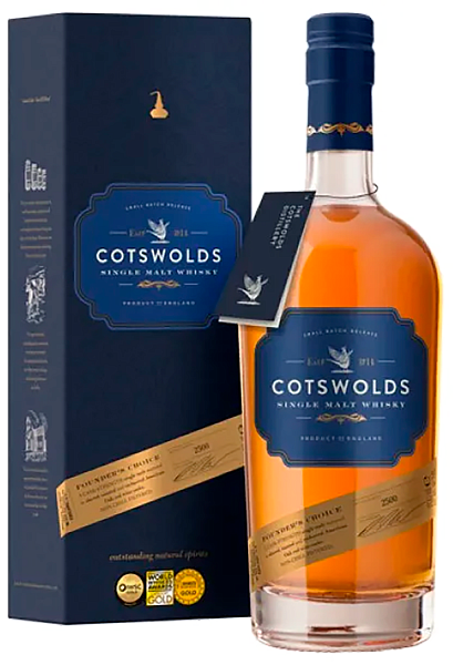 Cotswolds Founder's Choice Single Malt Whisky (gift box), 0.7 л в Обнинске