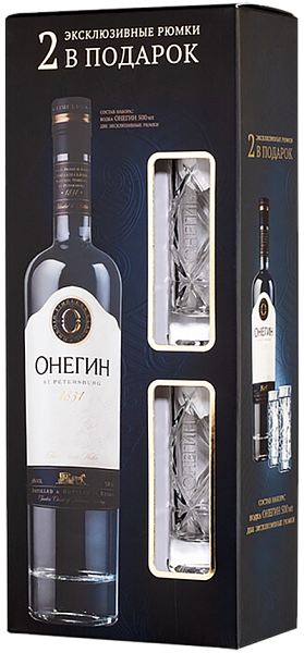 Onegin (gift box with 2 shots), 0.7 л в Обнинске