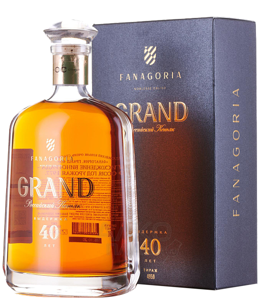 Fanagoria Grand OS 40 y.o.(gift box), 0.7 л в Обнинске