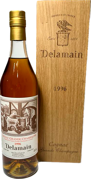 Delamain Grande Champagne Cognac Vintage 1996 Early Landed (wooden box), 0.7 л в Обнинске