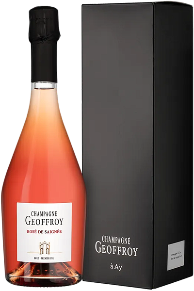 Rose de Saignee Premier Cru Brut Champagne AOC Geoffroy (gift box), 0.75 л в Обнинске