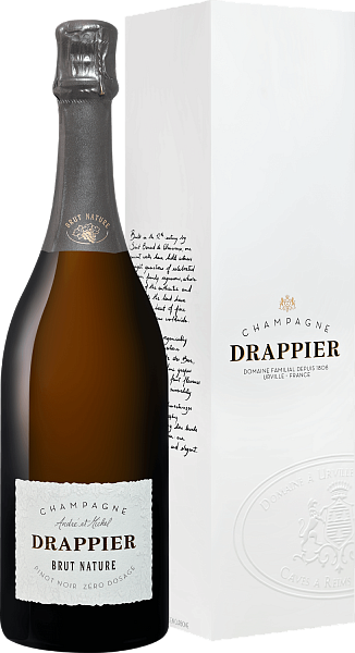 Drappier Brut Nature Zero Dosage Champagne AOP in gift box, 0.75 л в Обнинске
