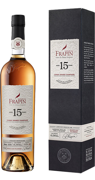 Frapin 15 years old Cask Strength Grande Champagne Premier Cru (gift box), 0.7 л в Обнинске