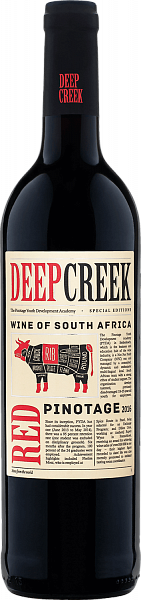 Deep Creek Pinotage Western Cape WO Origin Wine Stellenbosh, 0.75 л в Обнинске