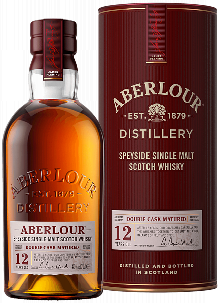 Aberlour Double Cask Matured Highland Single Malt Scotch Whisky 12  y.o. (gift box), 0.7 л в Обнинске