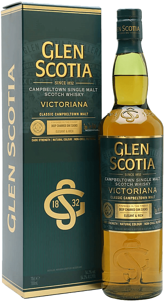 Glen Scotia Victoriana Single Malt Scotch Whisky (Подарочная упаковка), 0.7 л в Обнинске