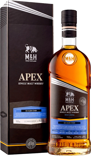 M&H Apex ex-Alba Cask Single Malt Whiskey (gift box), 0.7 л в Обнинске