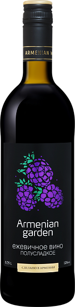 Armenian Garden Blackberry Oktemberyanskiy Wine and Brandy Factory, 0.75 л в Обнинске
