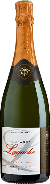 Champagne Lagache Champagne AOC Blanc de Blancs Brut Reserve, 0.75 л в Обнинске