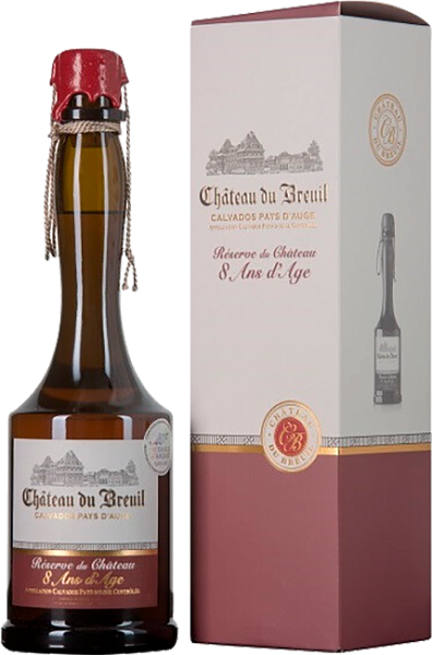 Chateau du Breuil Reserve du Chateau Pays d'Auge AOC 8 y.o. (gift box), 0.7 л в Обнинске