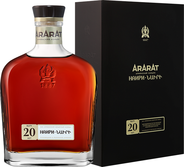 Ararat Nairi 20 y.o (Подарочная упаковка), 0.5 л в Обнинске