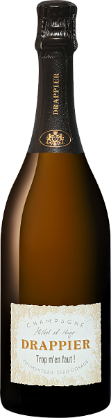 Drappier Trop M'en Faut! Zero Dosage Champagne AOC, 0.75 л в Обнинске