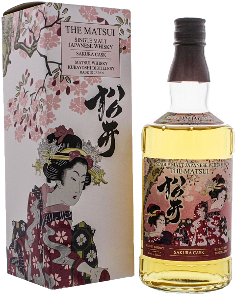 The Matsui Sakura Cask Single Malt Japanese Whisky (gift box), 0.7 л в Обнинске