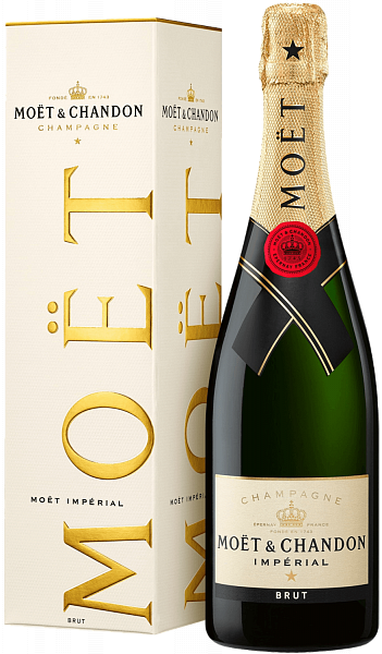 Moet & Chandon Imperial Brut Champagne AOC (gift box), 0.75 л в Обнинске