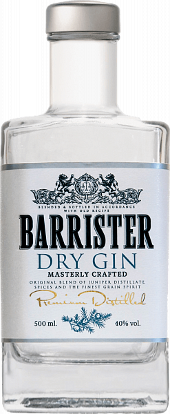 Barrister Dry Gin, 0.5 л в Обнинске